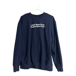 Sports Mom Dad Hoodie Sweatshirt Pullover Casual Athleisure Comfy Cozy L